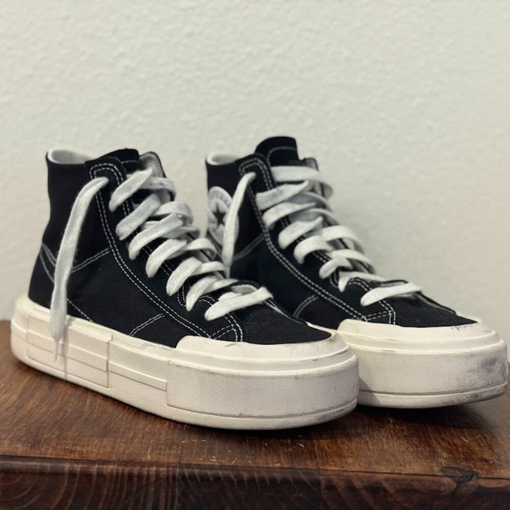 Converse Chuck Taylor All Star Cruise High Black, Mens 7/Womens 8.5